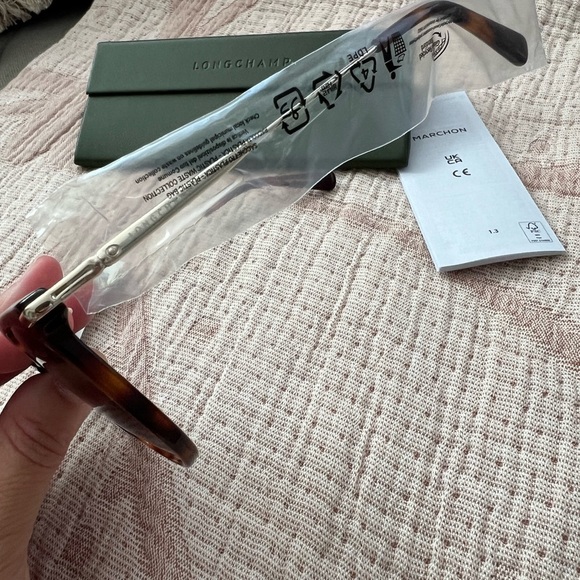 Longchamp Roseau 54mm Round Sunglasses - NWT - Picture 5 of 9